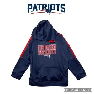NFL New England Patriots youth Team Apparel hoodie sweatshirt size S 6/7